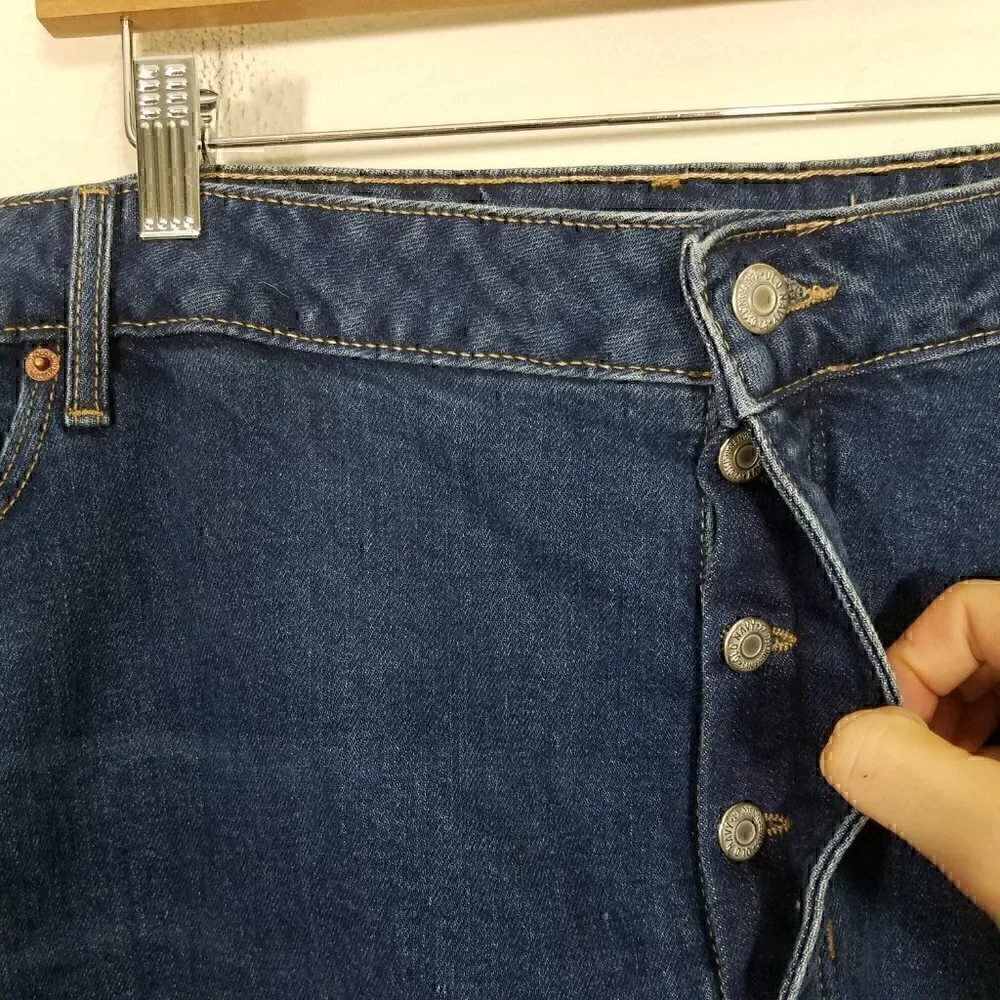 NWT Old Navy Hi-Rise Secret-Smooth Pockets Button Fly Denim Skirts